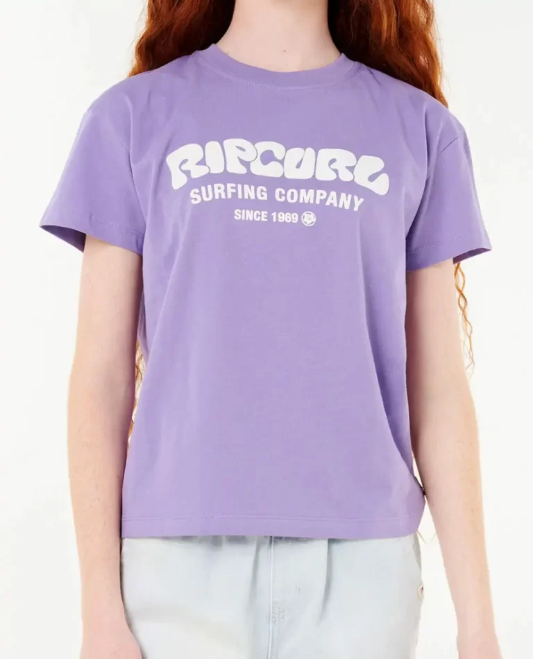 Rip Curl Kids Surf Puff Relaxed Tee Tops & Tees - Image 5