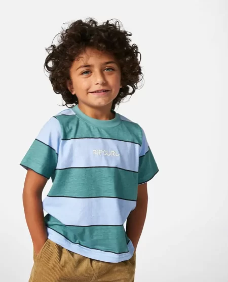 Rip Curl Kids Tops & Tees Grom Energy Stripe Tee