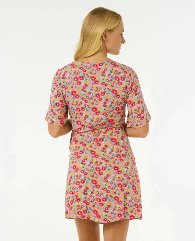 Rip Curl Las Dalias Ditsy Wrap Dress Dresses & Rompers Women - Image 3