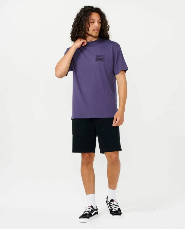Rip Curl Live The Search Tee Mens Tees & Tanks - Image 4