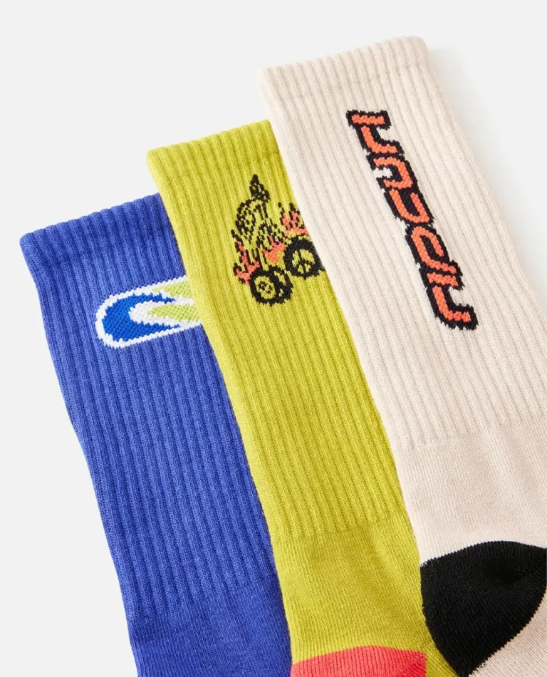 Rip Curl Mens Accessories Retro Crew Sock - Image 2
