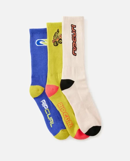 Rip Curl Mens Accessories Retro Crew Sock