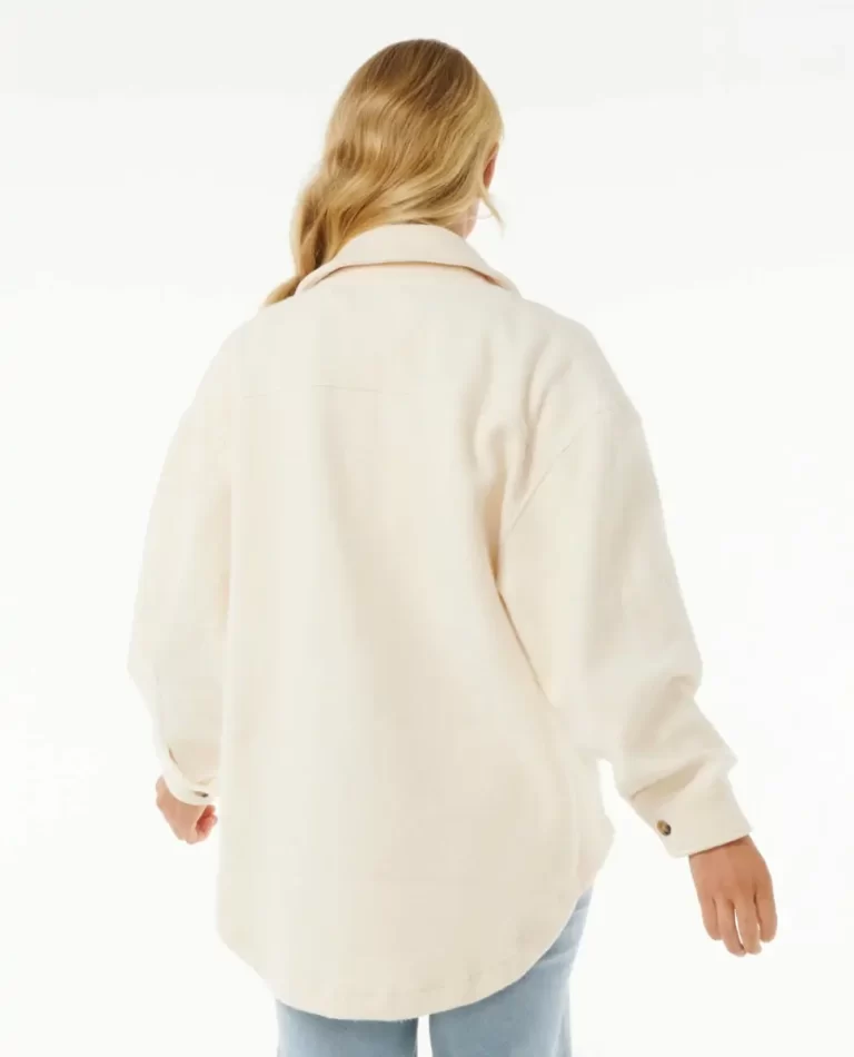 Rip Curl Mens Clothing High Tide Fleece Shacket - Image 4