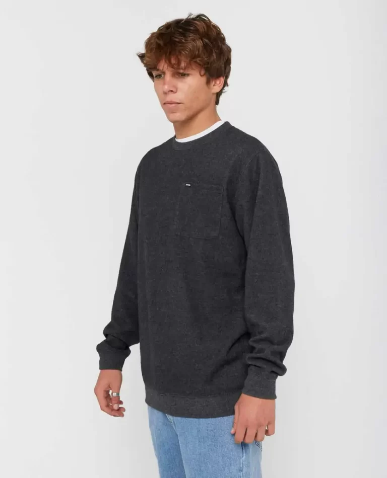 Rip Curl Mens Grid Crew Hoodies & Fleece - Image 3