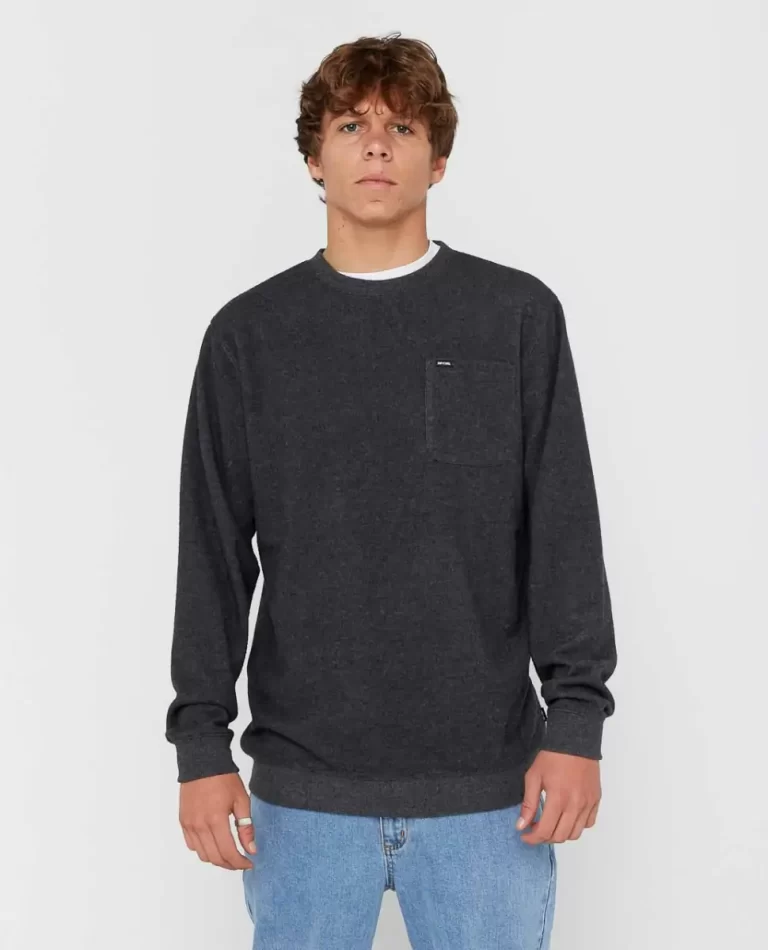 Rip Curl Mens Grid Crew Hoodies & Fleece