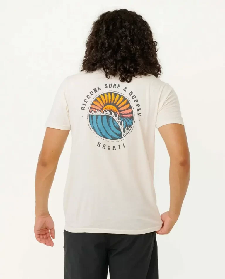 Rip Curl Mens Hawaii Sunsets Tee Tees & Tanks - Image 3