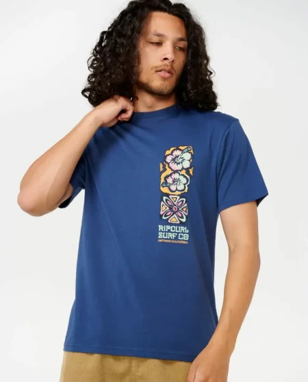 Rip Curl Mens Hoffman Low Tides Tee Tees & Tanks