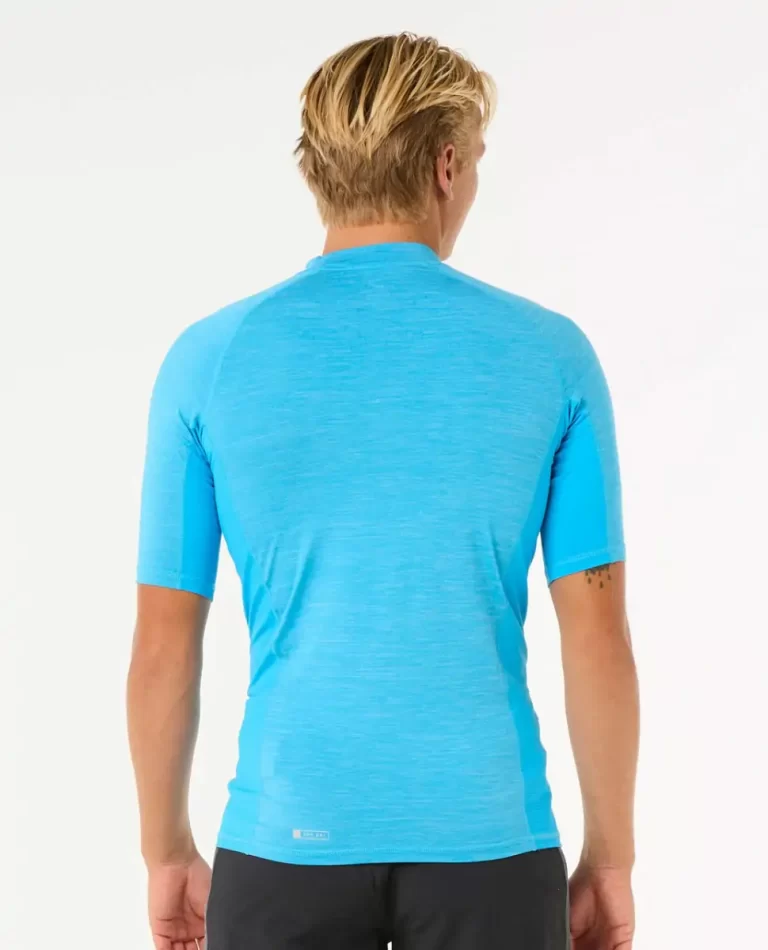Rip Curl Mens Rash Guards Dawn Patrol Uv Short Sleeve Rash Guard - Image 3