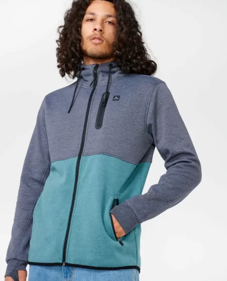 Rip Curl Mens Series Fleece Purple Haze Departed Anti Hoodies & Fleece