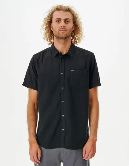 Rip Curl Mens Shirts & Flannels Classic Surf Washed Short Sleeve Shirt