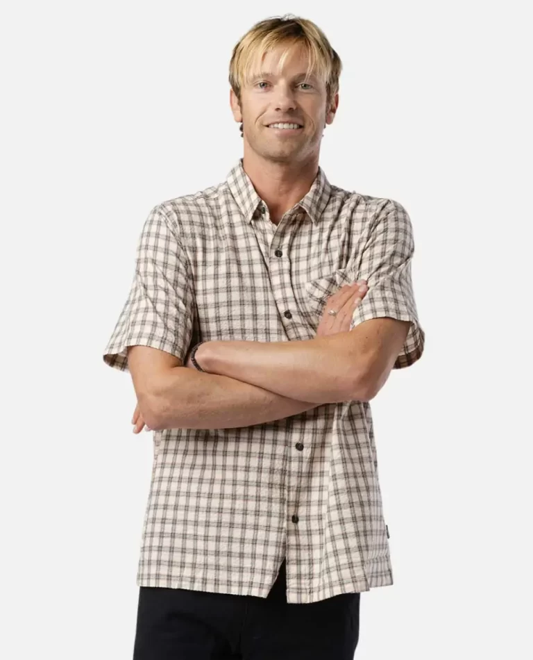 Rip Curl Mens Shirts & Flannels Medina Script Short Sleeve - Image 3