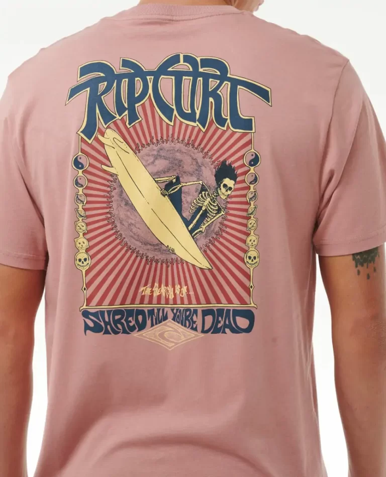 Rip Curl Mens Shred Till Dead Tee Shorts - Image 5