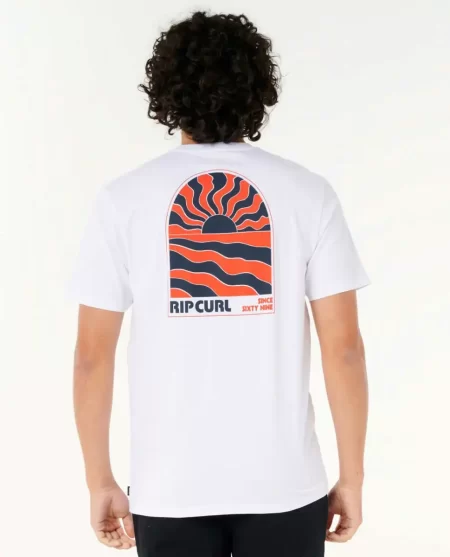 Rip Curl Mens Surf Revival Sunsets Tee Tees & Tanks