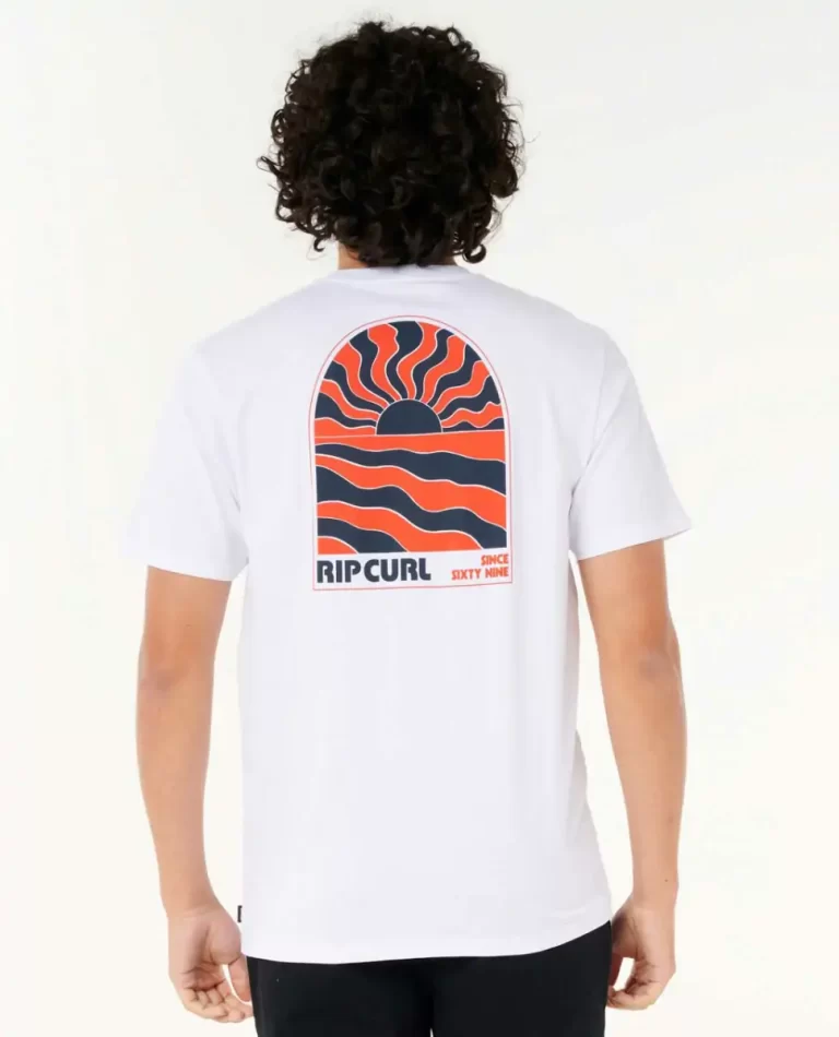 Rip Curl Mens Surf Revival Sunsets Tee Tees & Tanks