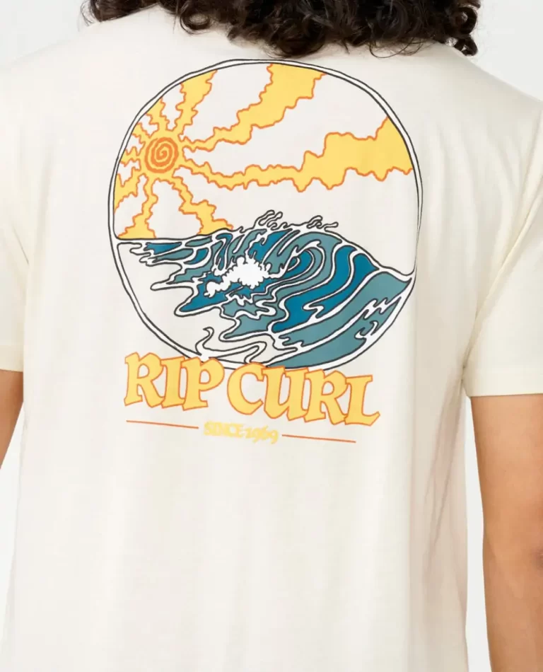 Rip Curl Mens Tees & Tanks Hazed And Tubed Tee - Image 5