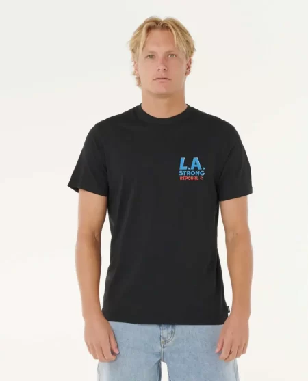 Rip Curl Mens Tees & Tanks L.a. Strong T