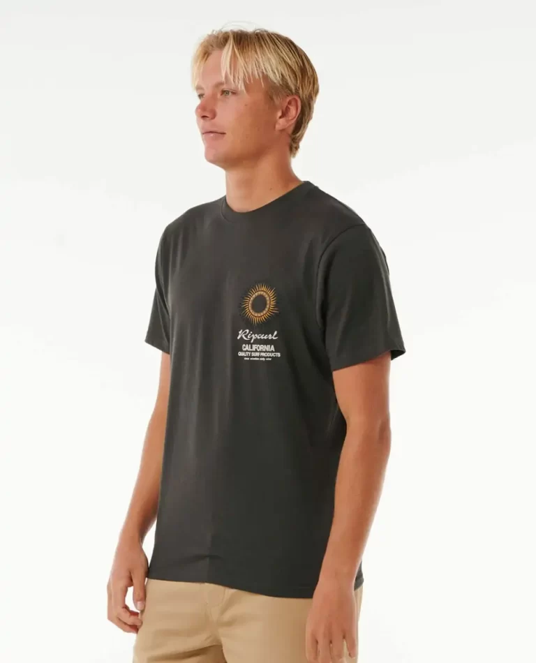 Rip Curl Mens Tees & Tanks Sunset Desto Tee - Image 2