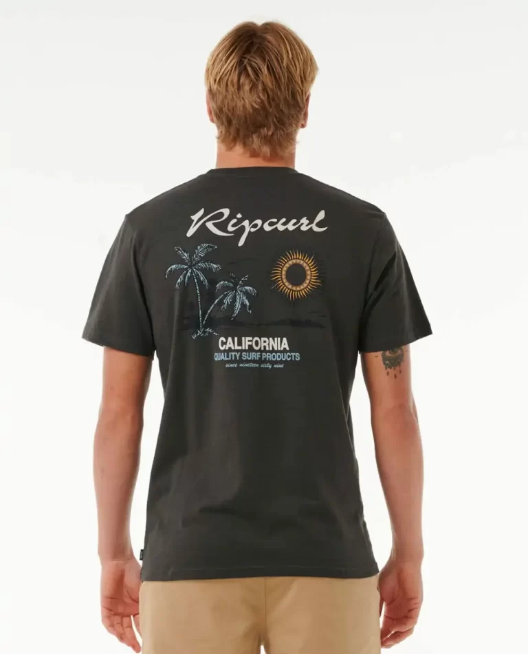 Rip Curl Mens Tees & Tanks Sunset Desto Tee - Image 3