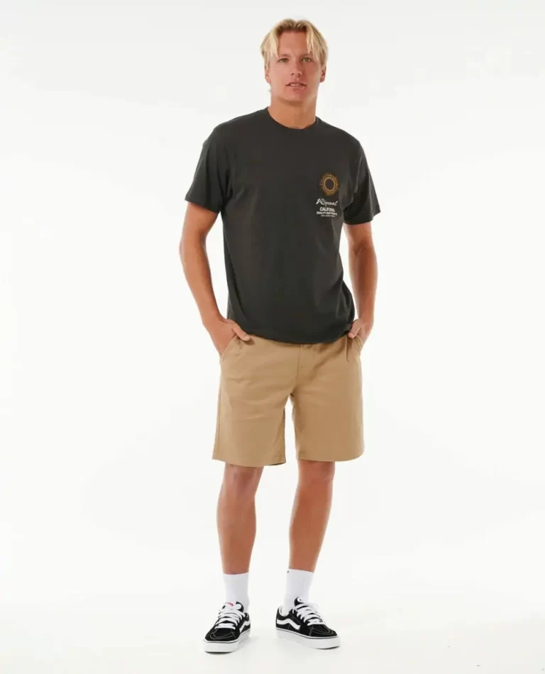 Rip Curl Mens Tees & Tanks Sunset Desto Tee - Image 4