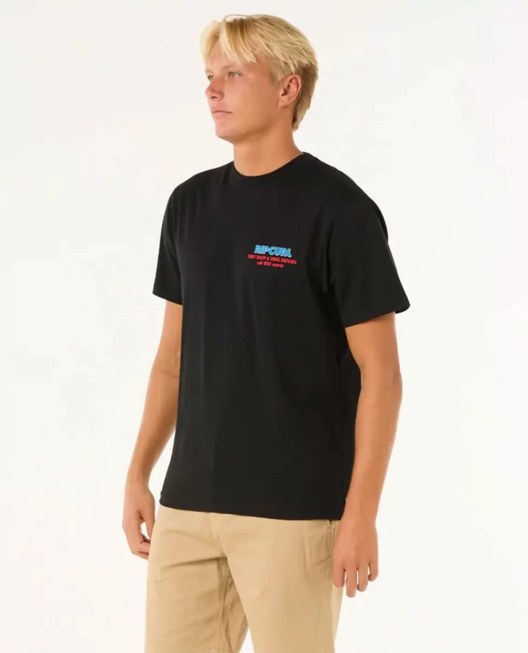 Rip Curl Mens Tees & Tanks Surf Revival Ding Repair Tee - Image 2