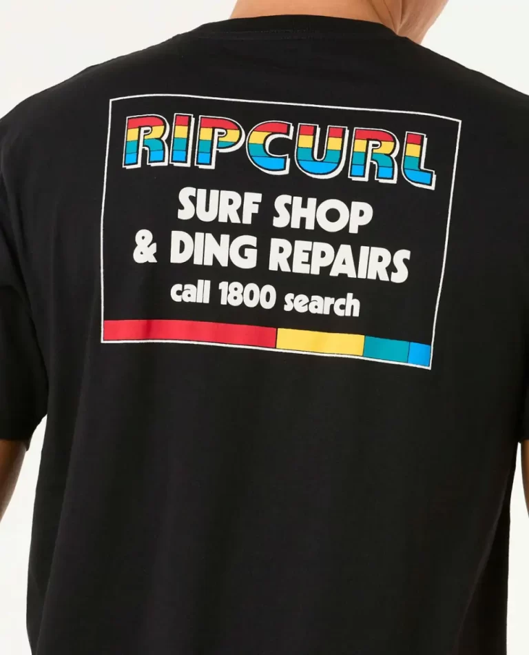 Rip Curl Mens Tees & Tanks Surf Revival Ding Repair Tee - Image 5