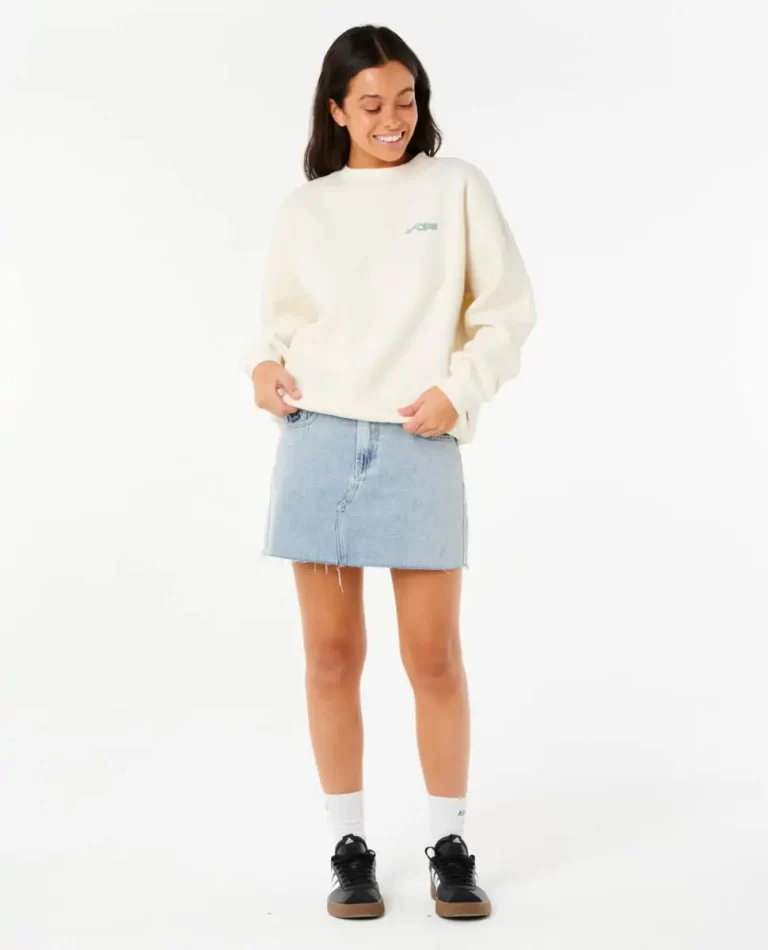 Rip Curl Neon Diamond Heritage Crew Women Hoodies & Fleece - Image 4