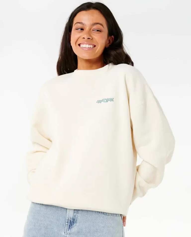 Rip Curl Neon Diamond Heritage Crew Women Hoodies & Fleece - Image 5