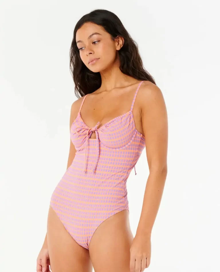 Rip Curl One Pieces Isles Plaid Good Coverage One Piece Women - Image 3