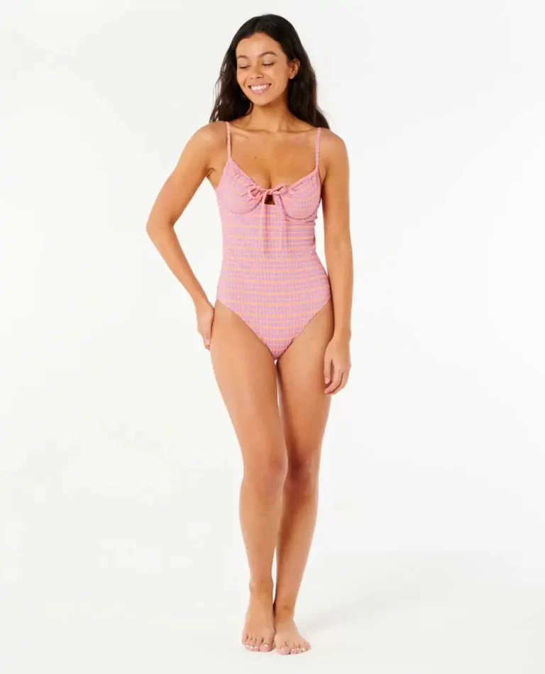 Rip Curl One Pieces Isles Plaid Good Coverage One Piece Women - Image 4