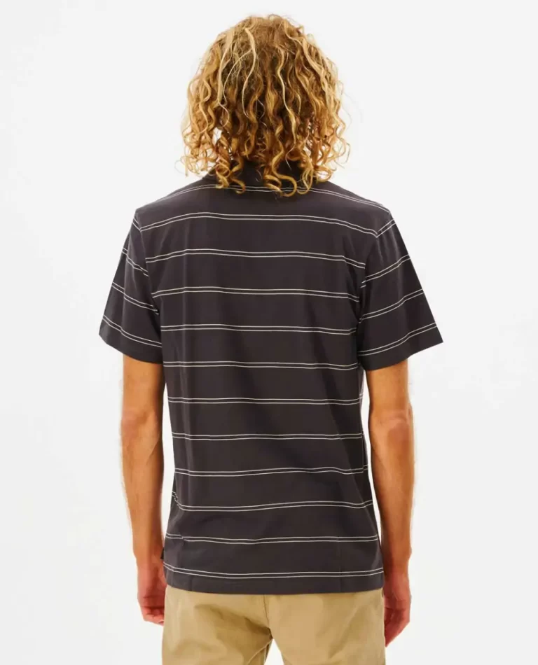 Rip Curl Plain Stripe Polo Shirts & Flannels Mens - Image 5