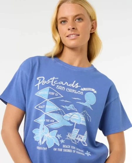 Rip Curl Postcards Relaxed Tee Tees & Tanks Women