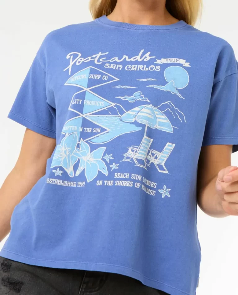 Rip Curl Postcards Relaxed Tee Tees & Tanks Women - Image 5
