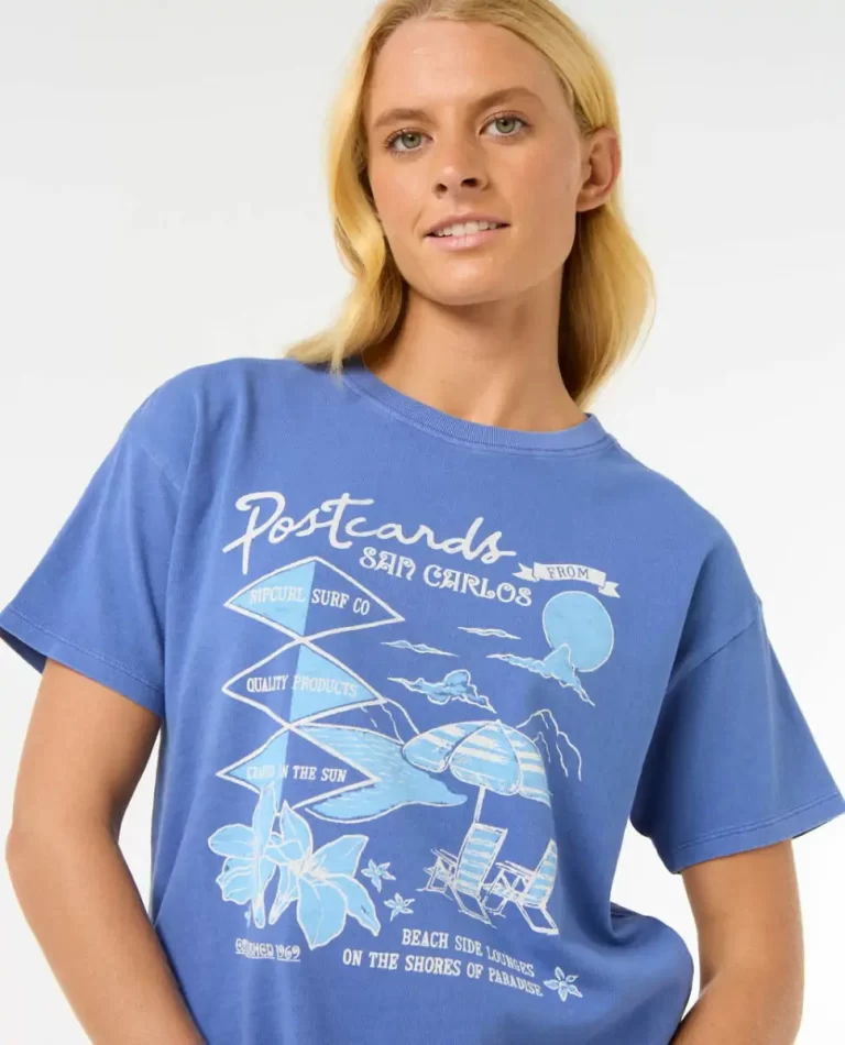 Rip Curl Postcards Relaxed Tee Tees & Tanks Women