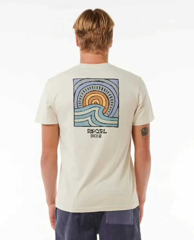 Rip Curl Saltwater Culture Hazey Tee Tees & Tanks Mens - Image 3