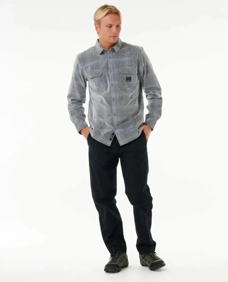 Rip Curl Search Long Sleeve Cord Shirt Shirts & Flannels Mens - Image 4