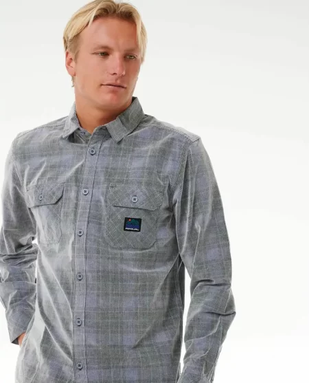 Rip Curl Search Long Sleeve Cord Shirt Shirts & Flannels Mens