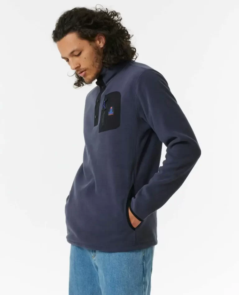 Rip Curl Search Polar Fleece Crew Mens Hoodies & Fleece - Image 2