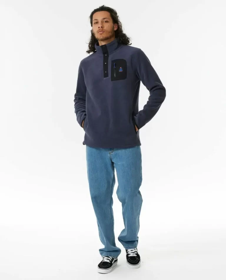 Rip Curl Search Polar Fleece Crew Mens Hoodies & Fleece - Image 4