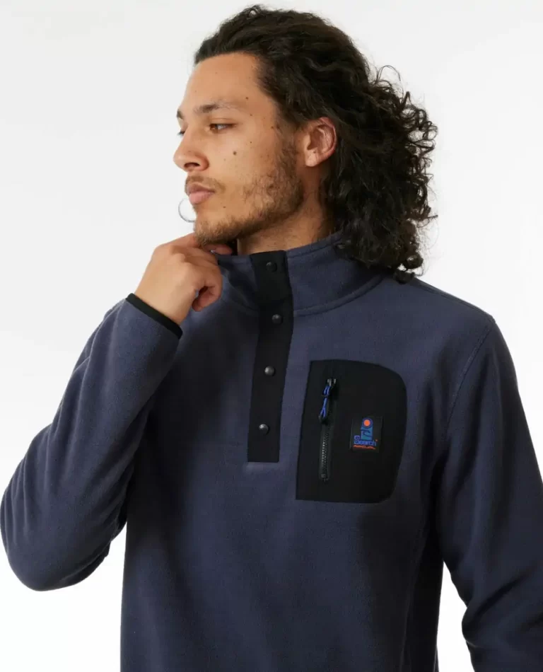 Rip Curl Search Polar Fleece Crew Mens Hoodies & Fleece - Image 5