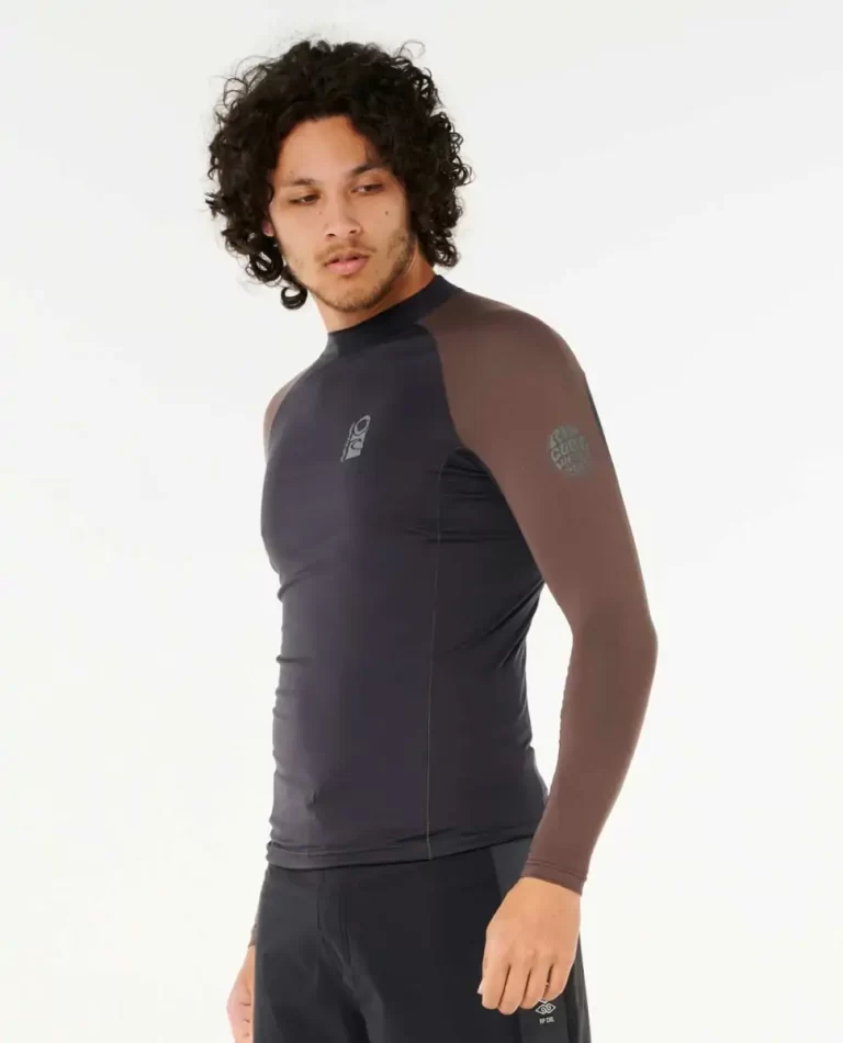 Rip Curl Search Upf Performance Long Sleeve Rash Guard Rash Guards Mens - Image 3