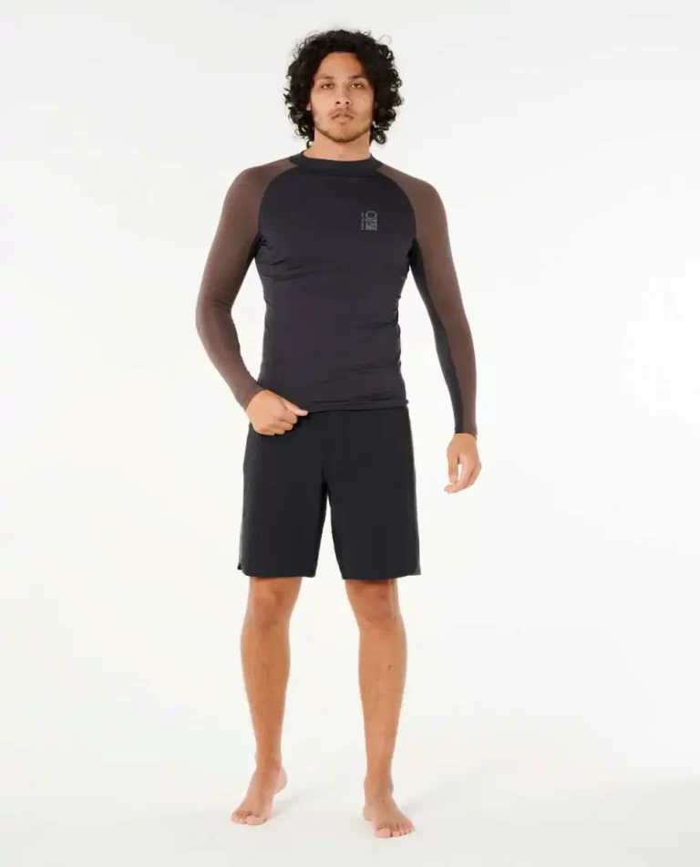 Rip Curl Search Upf Performance Long Sleeve Rash Guard Rash Guards Mens - Image 4