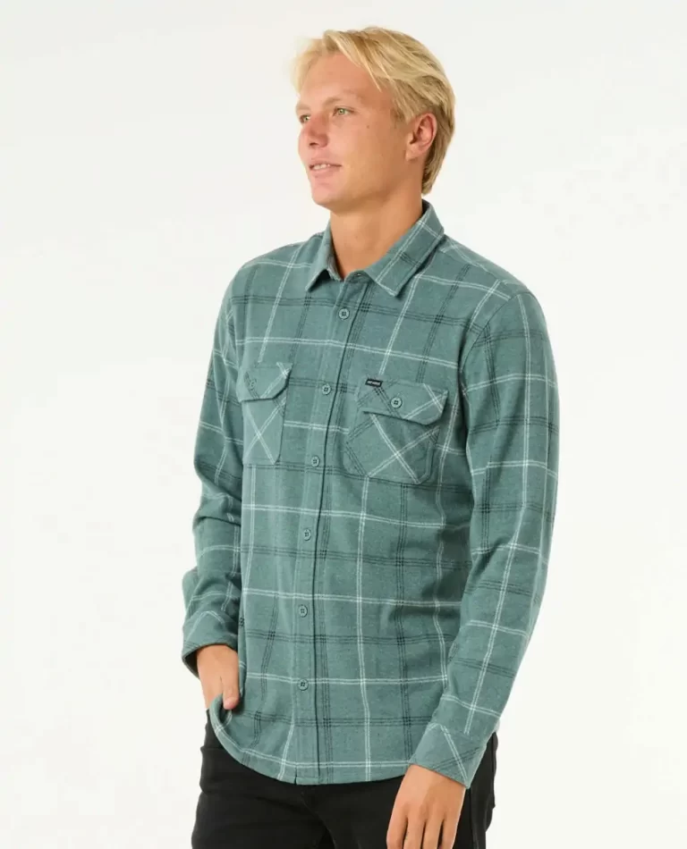 Rip Curl Shirts & Flannels Grid Long Sleeve Shirt Mens - Image 2
