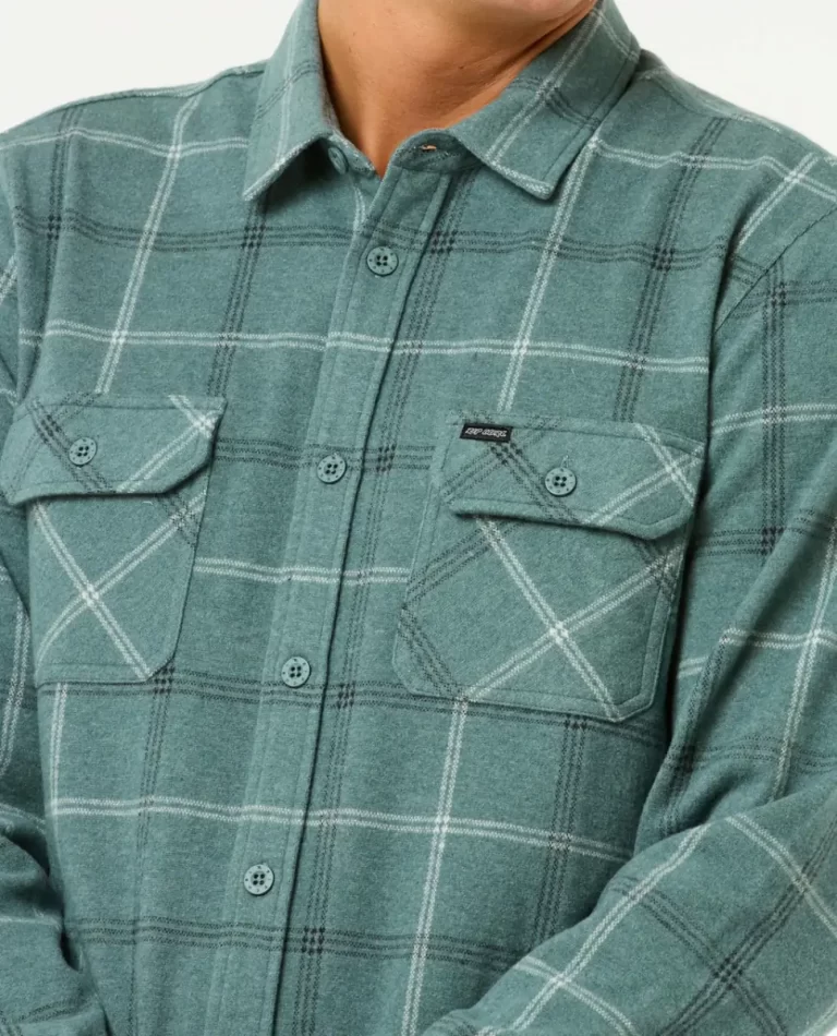 Rip Curl Shirts & Flannels Grid Long Sleeve Shirt Mens - Image 5