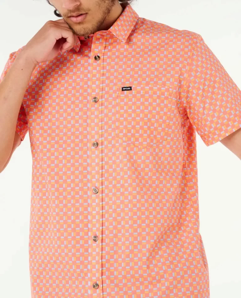 Rip Curl Shirts & Flannels Mens Fun Times Ditsy Short Sleeve Shirt - Image 5