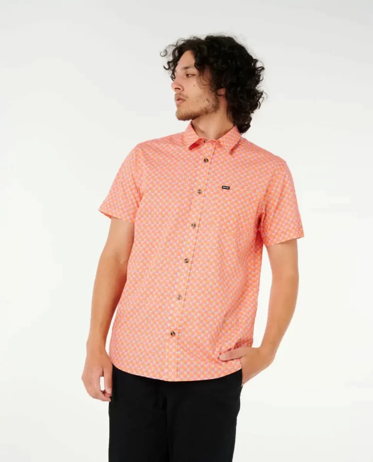 Rip Curl Shirts & Flannels Mens Fun Times Ditsy Short Sleeve Shirt