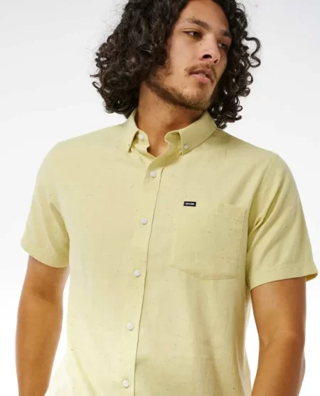 Rip Curl Shirts & Flannels Mens Ourtime Short Sleeve Shirt