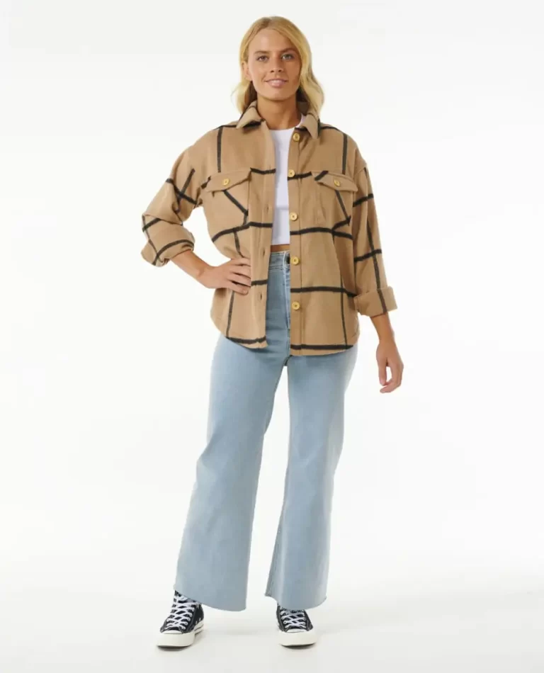 Rip Curl Shirts & Tops Women The Search Flannel Shirt - Image 4
