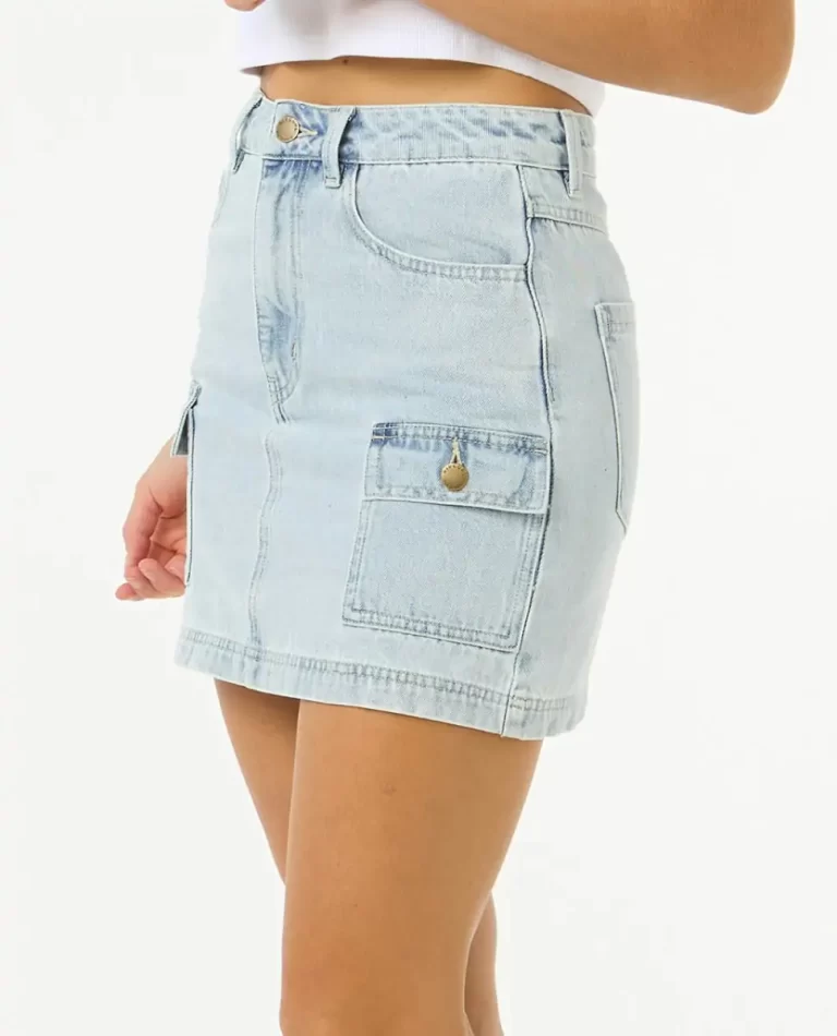 Rip Curl Skirts Las Dalias Denim Mini Women - Image 2