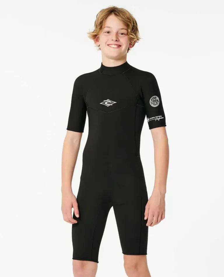 Rip Curl Springsuits Boys Dawn Patrol Short Sleeve 2Mm Back Zip Springsuit Kids - Image 3