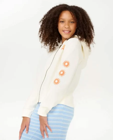 Rip Curl Sun Sol Zip Through Hood Hoodies & Fleece Kids